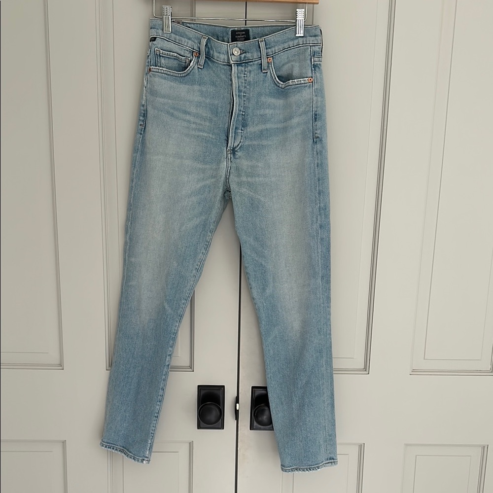 Citizens of Humanity Charlotte Crop High Rise Slim Jeans